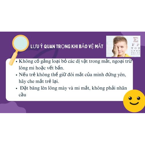 3.Lưu ý khi mắt có dấu hiệu tổn thương