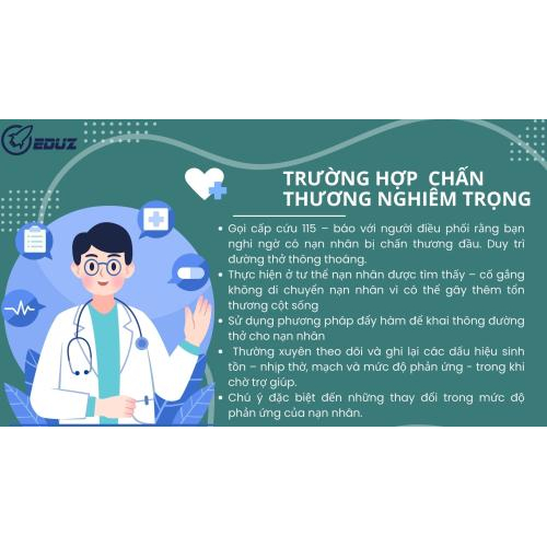 6.Trường Hợp Đặc Biệt Chấn Thương Đầu Nghiêm Trọng