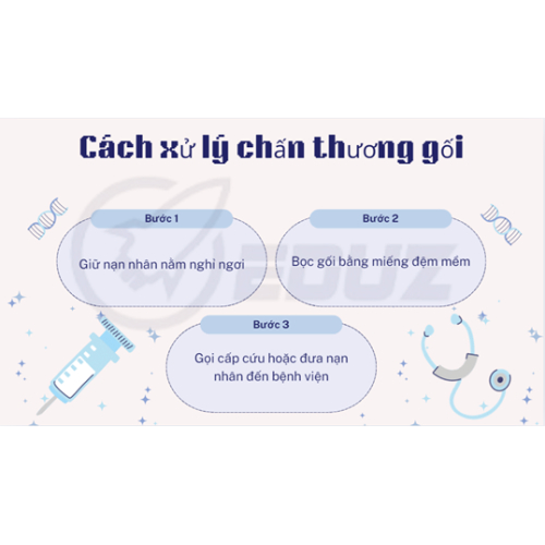 4. Cách xử lý chấn thương gối