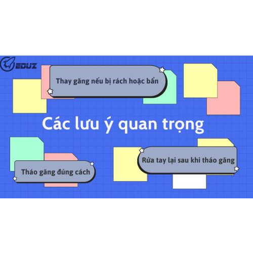 4. Các lưu ý