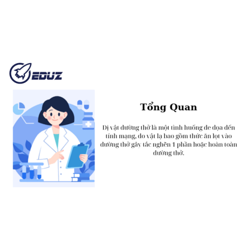 Dị Vật Đường Thở - 3 phút sơ cứu