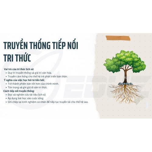 5. Truyền Thống Tiếp Nối Tri Thức