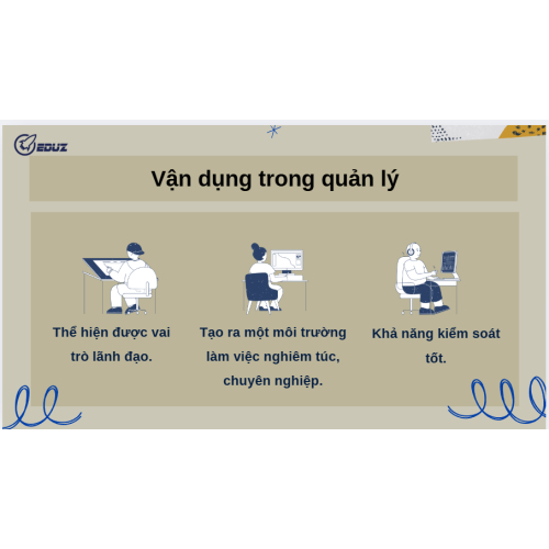 4. Vận dụng trong quản lý