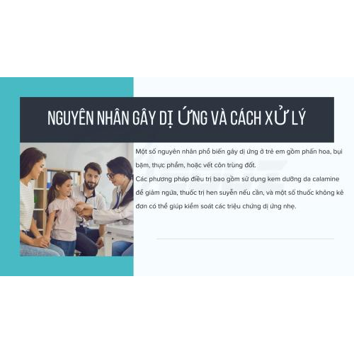 4. Nguyên nhân gây dị ứng và cách xử lý