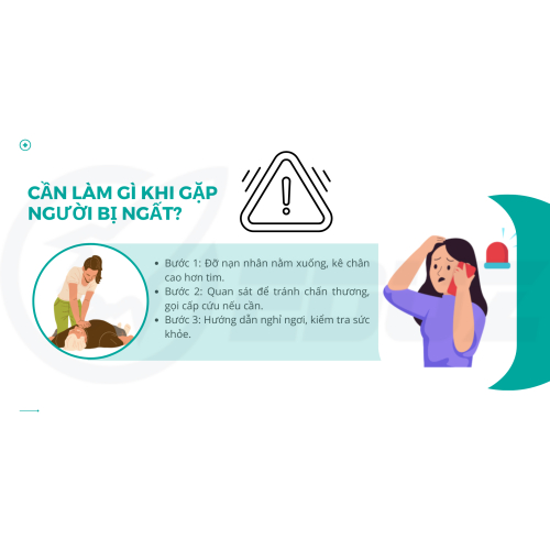 Cần làm gì khi gặp người bị ngất?