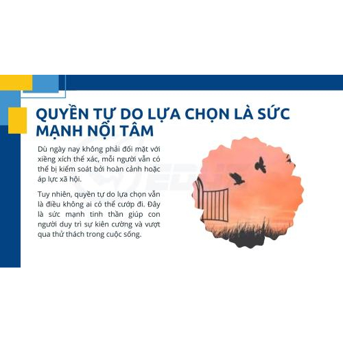 3. Quyền Tự Do Lựa Chọn Là Sức Mạnh Nội Tâm