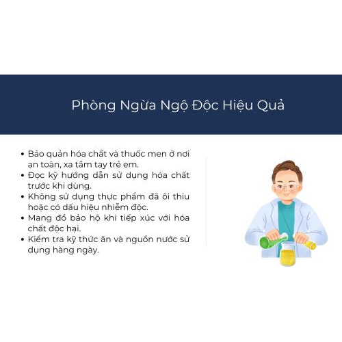 6. Phòng Ngừa Ngộ Độc Hiệu Quả