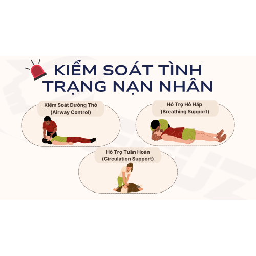 3. Các Bước Kiểm Soát Tình Trạng Nạn Nhân