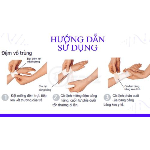 3. Cách Sử Dụng Đệm Vô Trùng