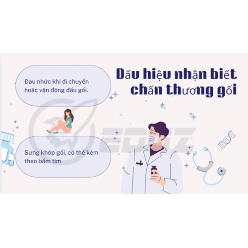 2. Dấu hiệu nhận biết chấn thương gối