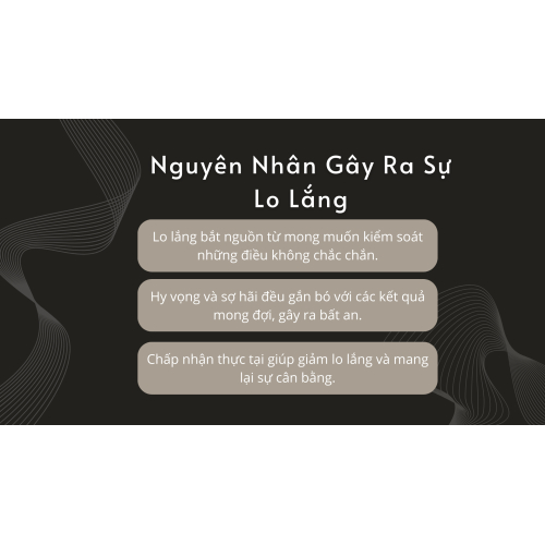 3. Nguyên nhân gây ra sự lo lắng