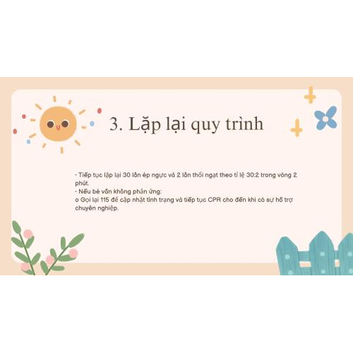 3. Lặp lại quy trình