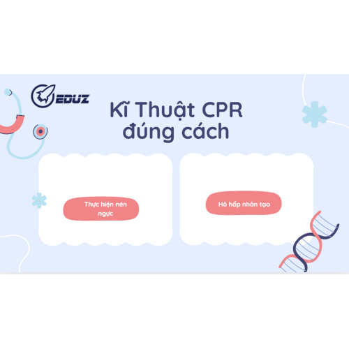 2.Kỹ thuật CPR đúng cách