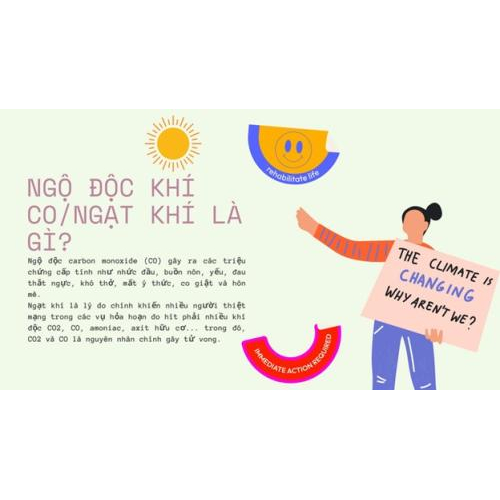 NGỘ ĐỘC KHÍ CO/NGẠT KHÍ