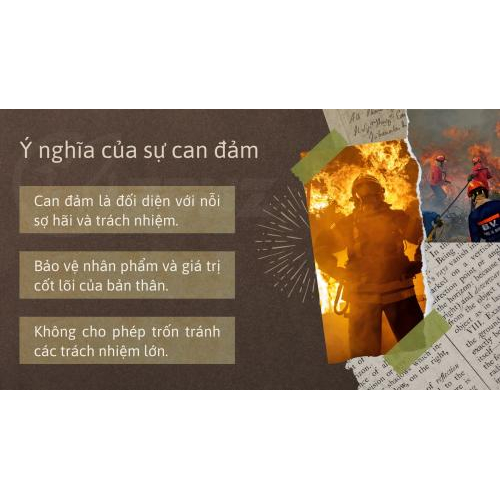 1. Ý nghĩa của sự can đảm