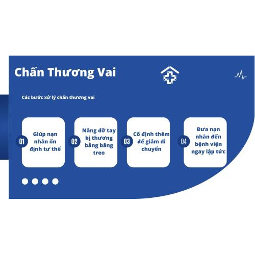 Các bước xử lý chấn thương trật khớp vai