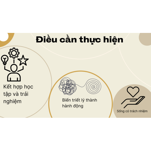 3. Điều cần thực hiện