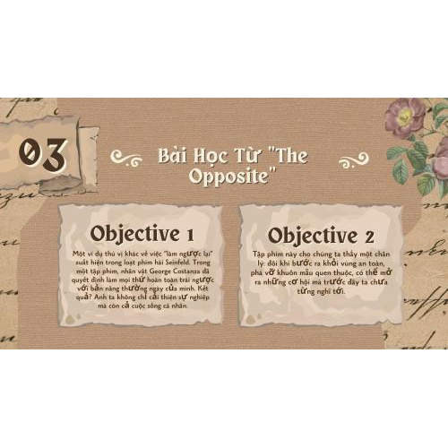 3.	Bài Học Từ "The Opposite"