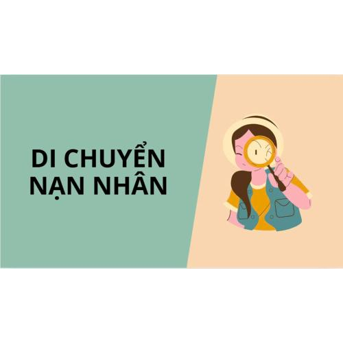 CÁCH DI CHUYỂN NẠN NHÂN