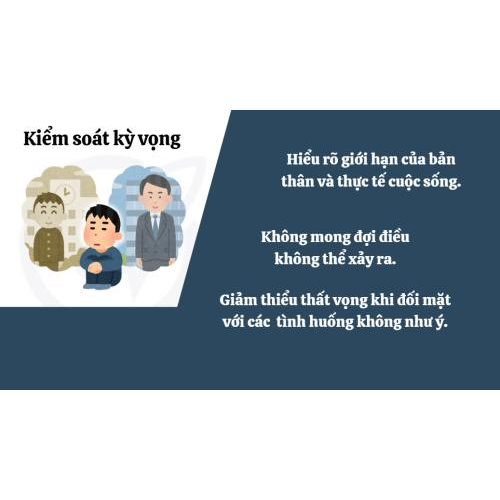 1.Kiểm soát kỳ vọng