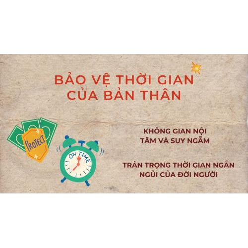 4. Cách sống của triết gia: bảo vệ thời gian của bản thân