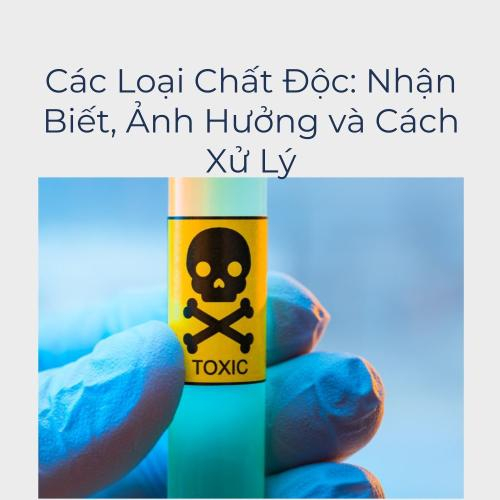 Các Loại Chất Độc: Nhận Biết, Ảnh Hưởng và Cách Xử Lý