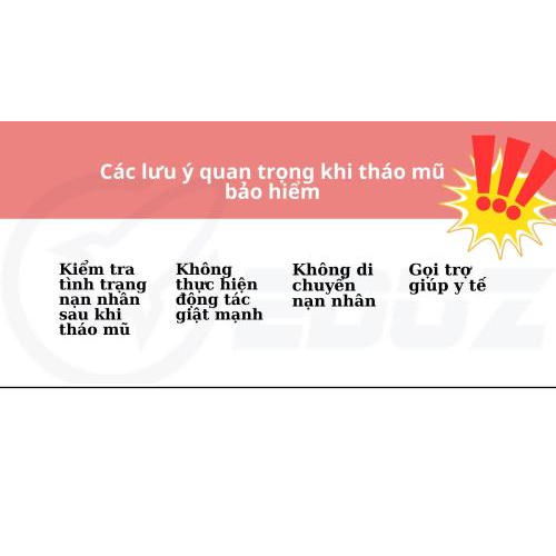 4. Các lưu ý quan trọng khi tháo mũ bảo hiểm