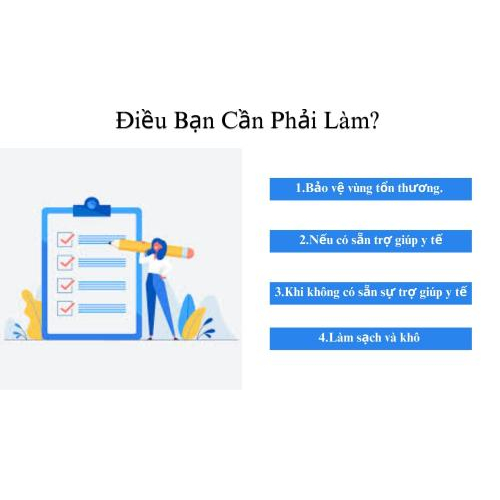 2. Những điều cần phải làm khi lưỡi câu găm vào da