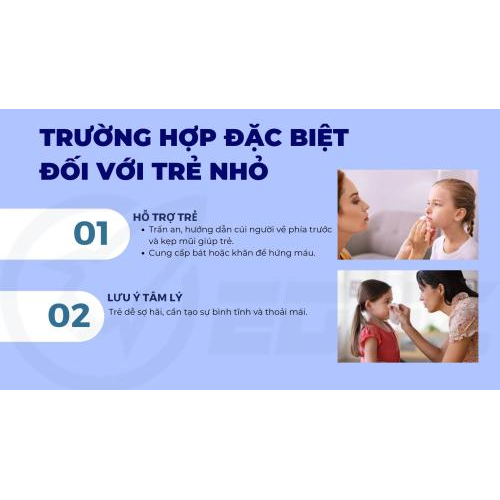 3. Trường hợp đặc biệt đối với trẻ nhỏ