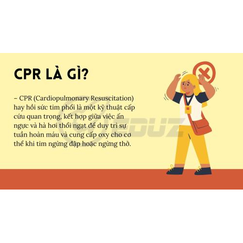 Sơ Cấp Cứu - CPR Cho Trẻ