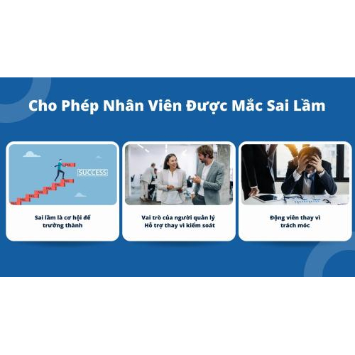 3. Động viên thay vì trách móc