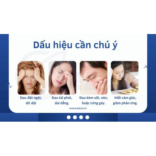 4. Dấu hiệu cần chú ý