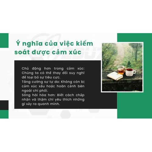 4. Ý nghĩa của việc kiểm soát được cảm xúc