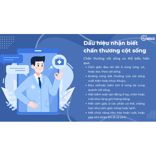 3. Dấu hiệu nhận biết chấn thương cột sống