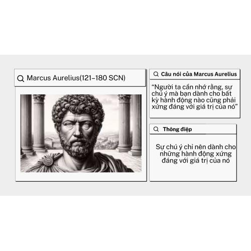 2. Lời khuyên từ Marcus Aurelius