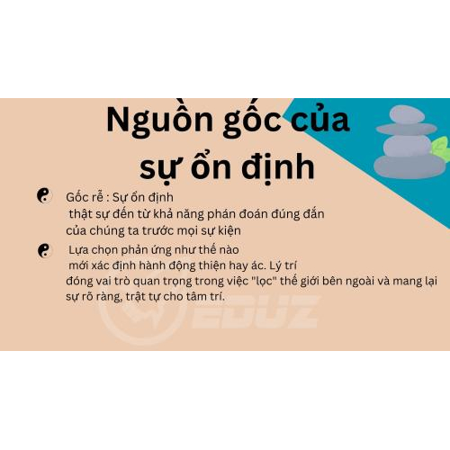 Nếu Bạn Muốn Ổn Định