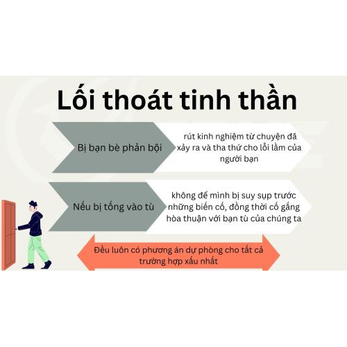 2. Lối thoát tinh thần: