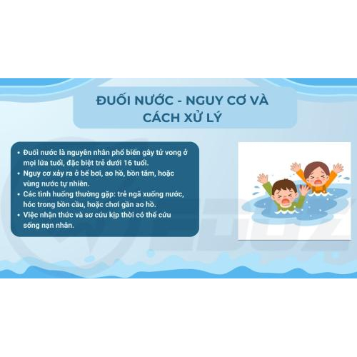 1. Đuối Nước - Nguy Cơ và Cách Xử Lý