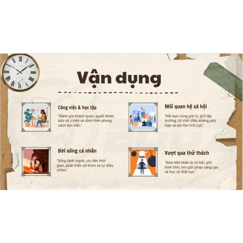 4. Vận dụng vào thực tế