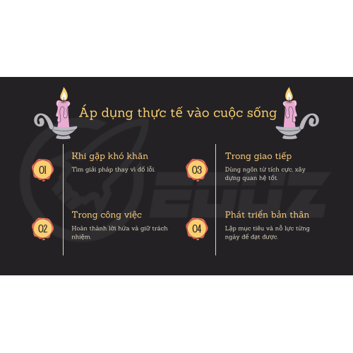 4. Áp dụng thực tế vào cuộc sống