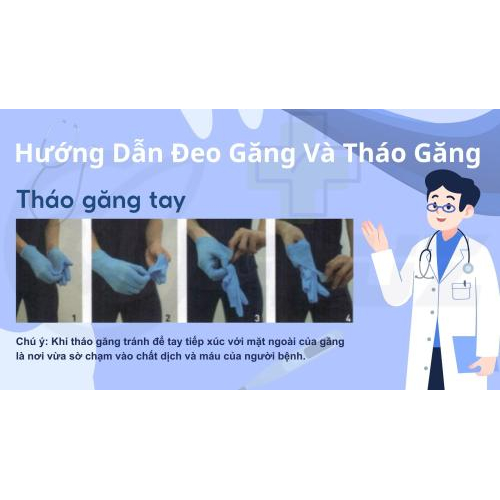 3. Hướng dẫn đeo và tháo găng tay