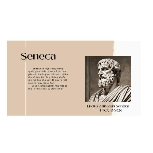 1. Seneca - Nhà Khắc Kỷ Giàu Sang Bị Chỉ Trích