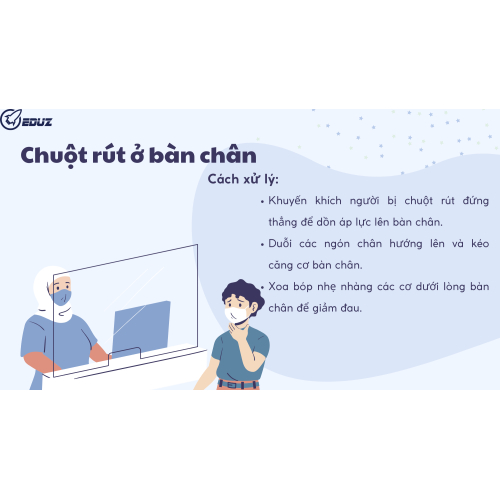 2. Chuột rút ở bàn chân