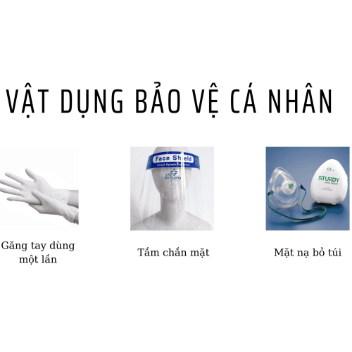 2. Vật dụng bảo vệ cá nhân