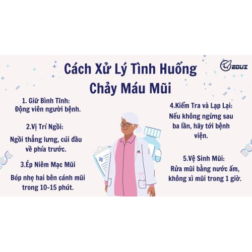 3. Cách Xử Lý Tình Huống Chảy Máu Mũi