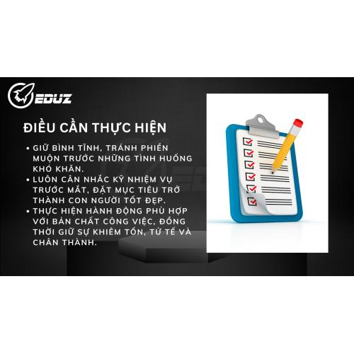 3.	Điều cần thực hiện