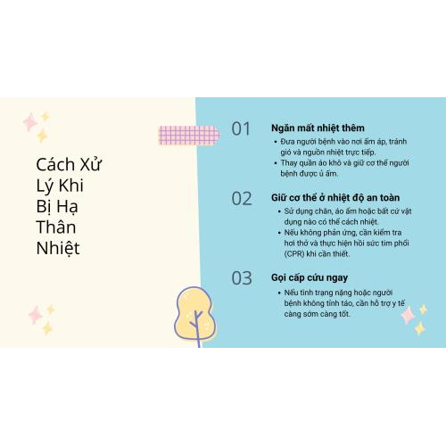 3. Cách xử lý khi bị hạ thân nhiệt