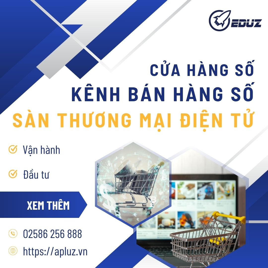 Sàn Thương Mại Điện Tử, Kênh Bán Hàng Số, Cửa Hàng Số