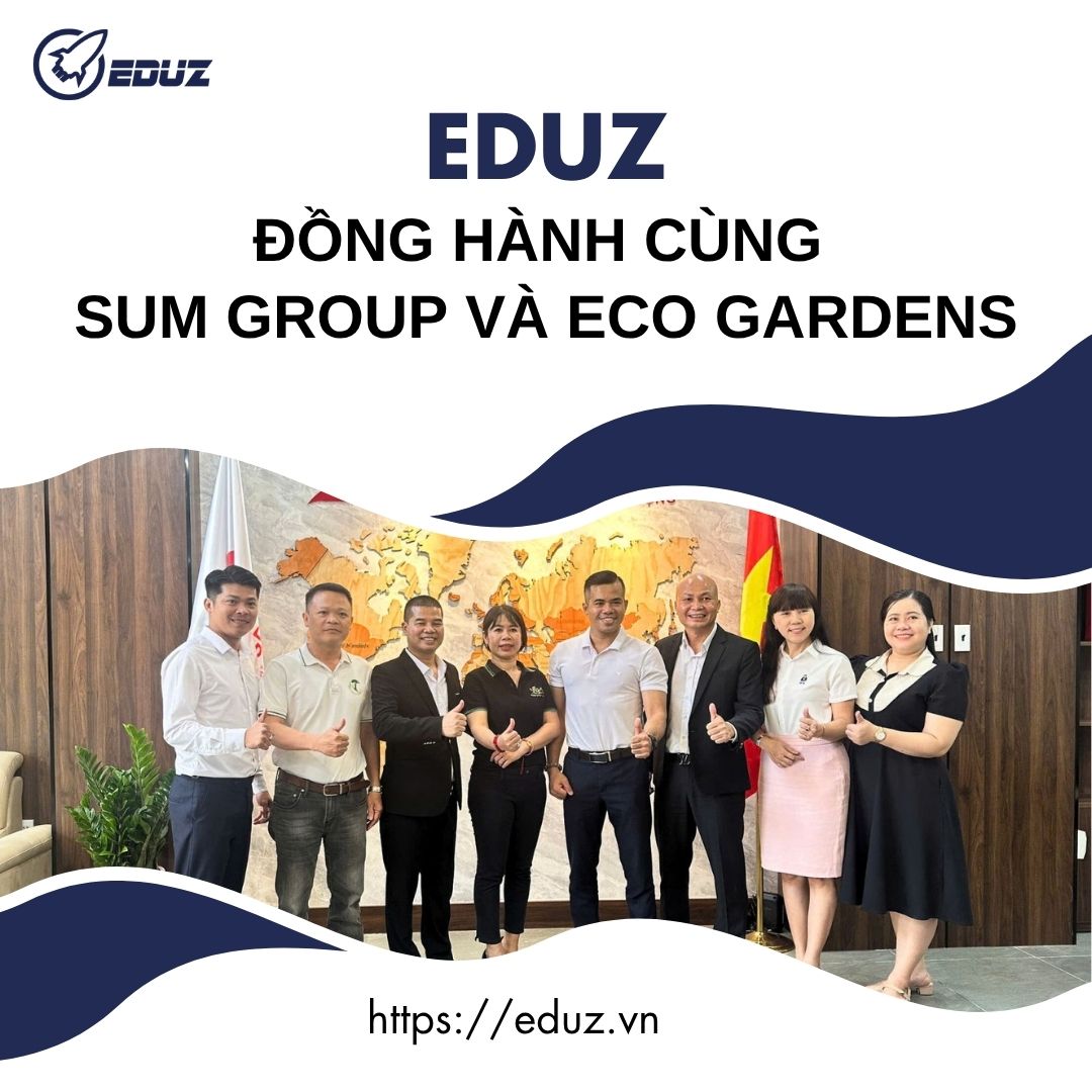 EDUZ Đồng Hành Cùng SUM GROUP & ECO GARDENS Kiến Tạo Hệ Sinh Thái Spa Xanh