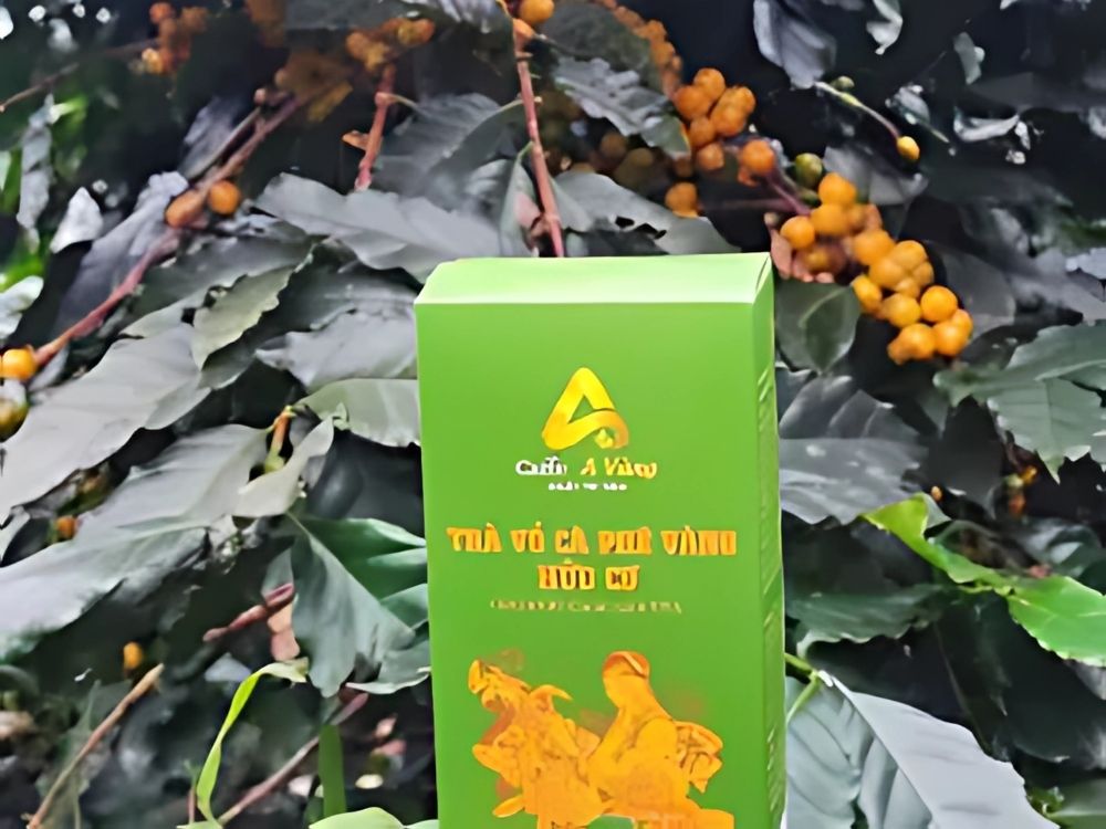 3. Hộp trà vỏ cà phê đặc sản (Cascara, 100 g)